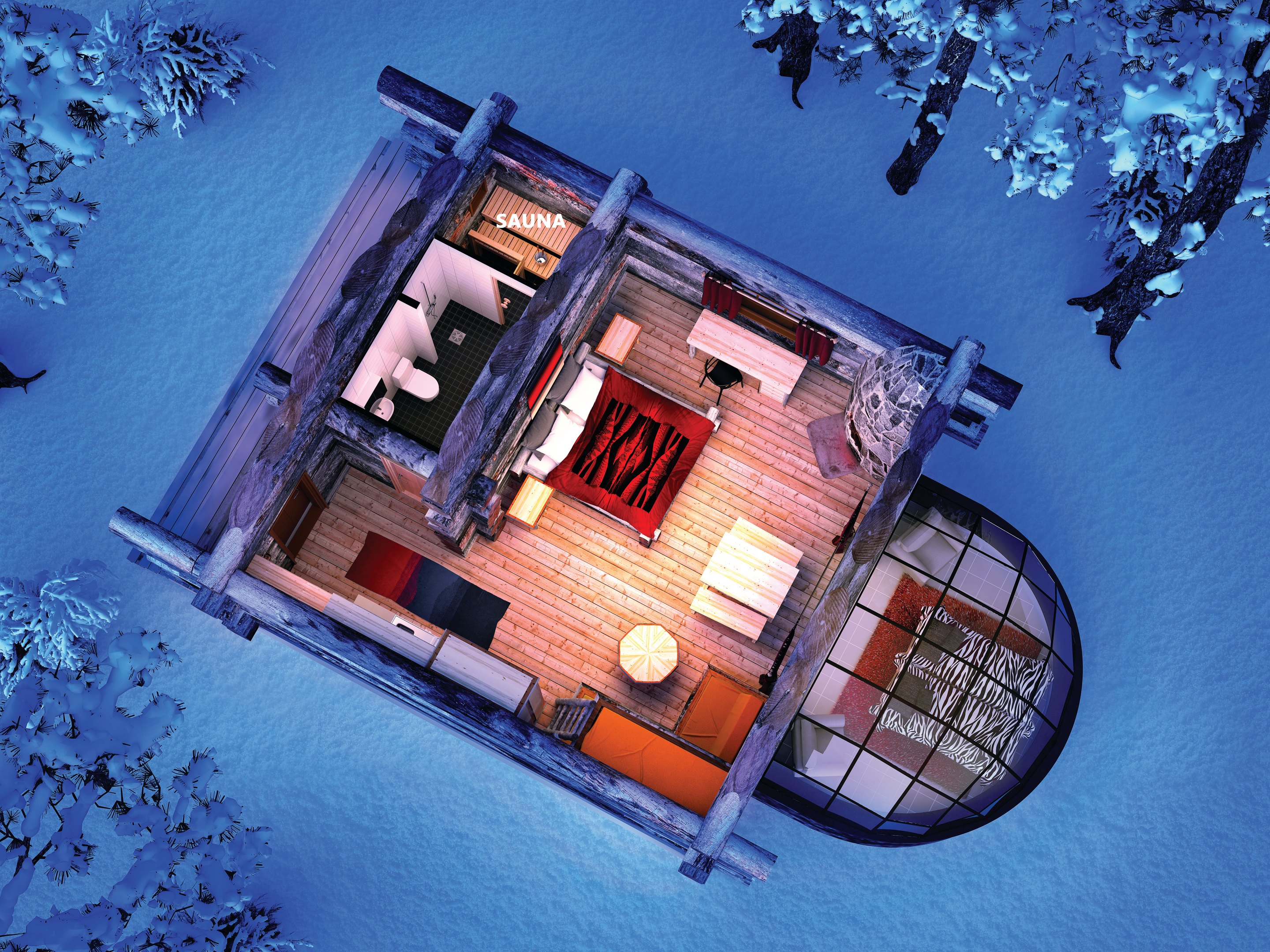 The Utsjoki Arctic Resort Lapland - Tap to explore photos