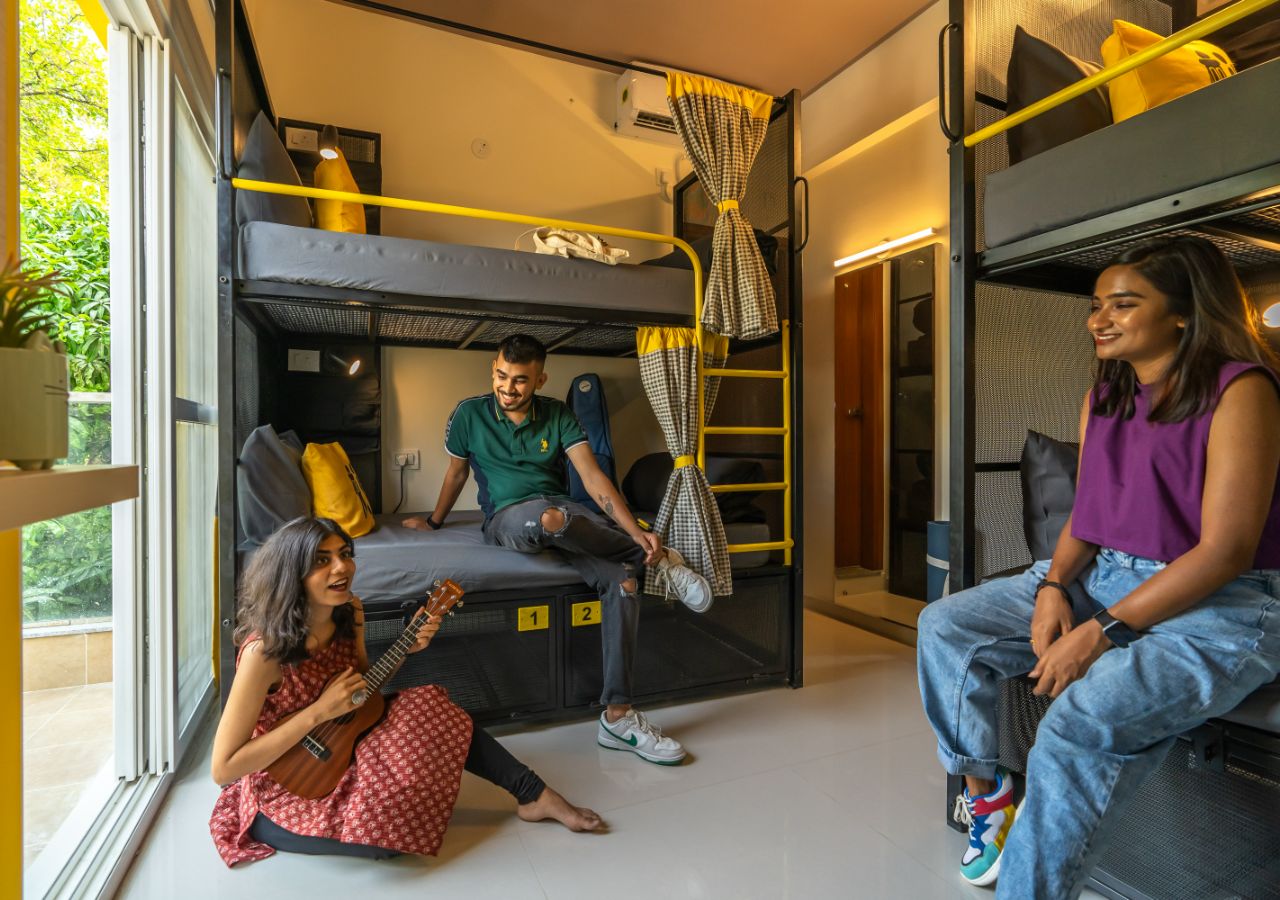 The Hosteller Bangalore, Indiranagar - Tap to explore photos