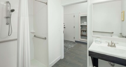 Hampton Inn Austin - Northwest Arboretum Room Type - 1 KNG ACC ROLLIN SHWR NS