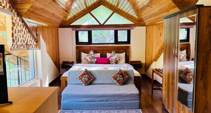 Tilsharit Green Boutique Stay Room Type - Pine Cottage- Attic Room