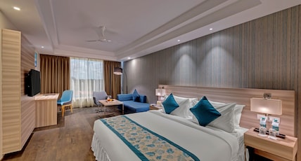 The Fern Residency Hubballi Series by Marriott Room Type - Fern Classic Room, Guest room, 1 King, City view The Fern Residency Hubballi Series by Marriott Room Type - Fern Classic Room, Guest room, 1 King, City view