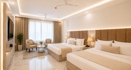 Hotel Cloud Suites Delhi Airport Room Type - Family Room With One Way Airport Transfer Hotel Cloud Suites Delhi Airport Room Type - Family Room With One Way Airport Transfer