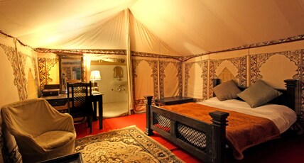 Bhadrawati - A Riverside Lodge Ranthambhore Room Type - Luxury Tents with Private Sit-Out