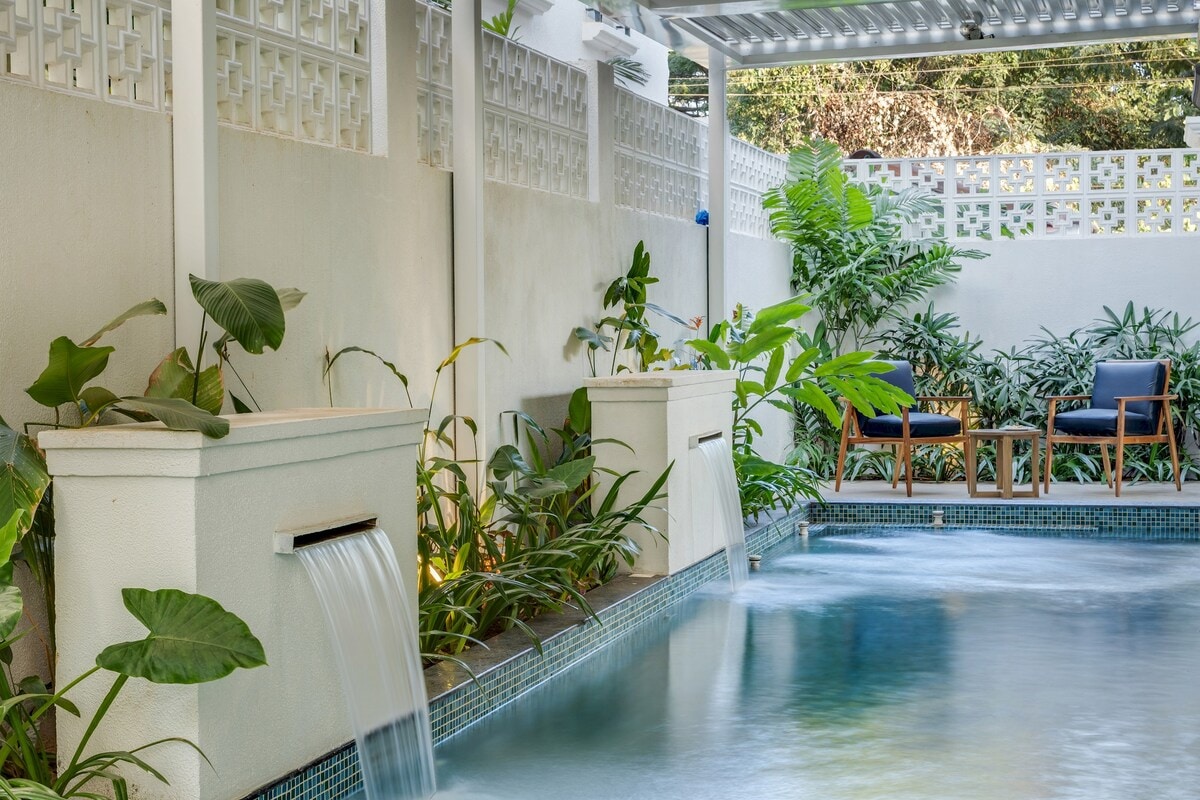 Spectacular Spaces|4BHK PVT Pool Villa with Lift Anjuna - Vagator |Alocassia 1 - Tap to explore photos