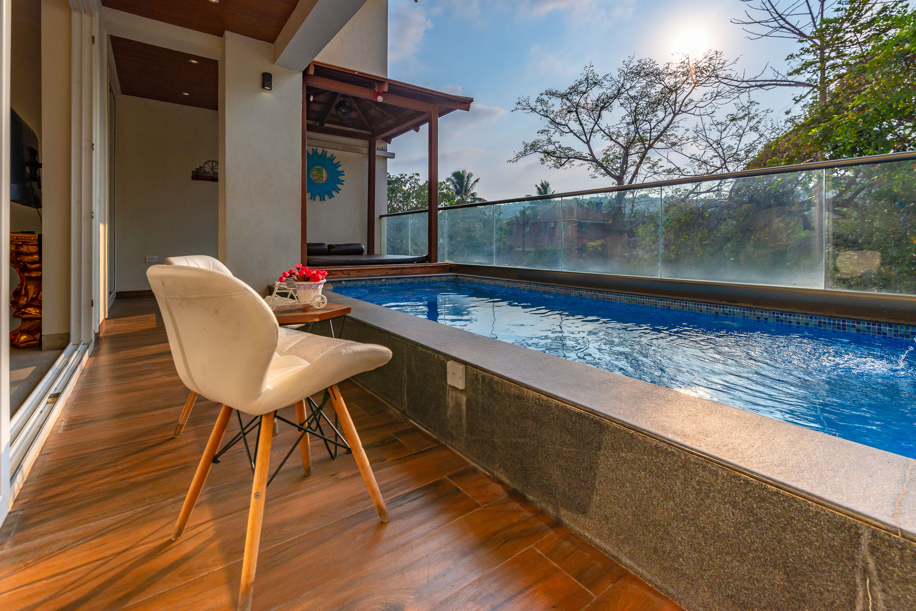 A Luxury 3 BHK Duplex Villa with a Private Pool - Tap to explore photos