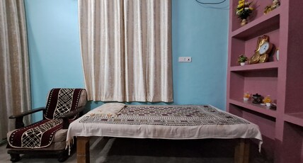 Triveni Home Stay Room Type - Bedroom 3 with shared Indian style Toilet