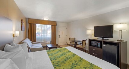 Best Western Mesquite Inn Room Type - 1 King Bed, Non-Smoking, High Speed Internet Access, Sofabed, Coffee Maker, Iron And Ironing Board, Best Western Mesquite Inn Room Type - 1 King Bed, Non-Smoking, High Speed Internet Access, Sofabed, Coffee Maker, Iron And Ironing Board,