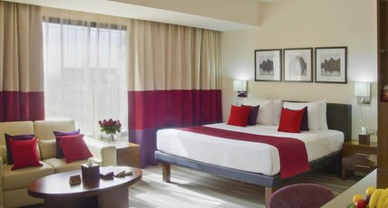 Novotel Suites Riyadh Olaya Room Type - Junior Suite with 1 Kingsize Bed Novotel Suites Riyadh Olaya Room Type - Junior Suite with 1 Kingsize Bed