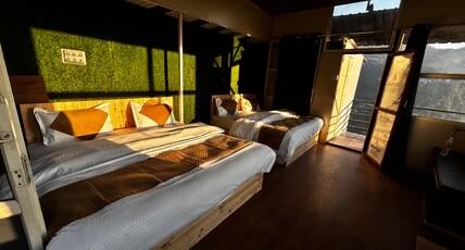 Sip With Bite Cafe & Stay Room Type - Deluxe King Bed Room with Balcony