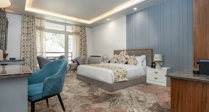 Snowland Resort & Spa Riverfront Room Type - Premium Delight - River View With Balcony and Jacuzzi Snowland Resort & Spa Riverfront Room Type - Premium Delight - River View With Balcony and Jacuzzi