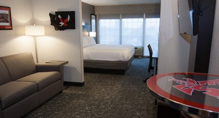 Holiday Inn Express & Suites CHENEY Room Type - 1 King Suite 2 Televisions