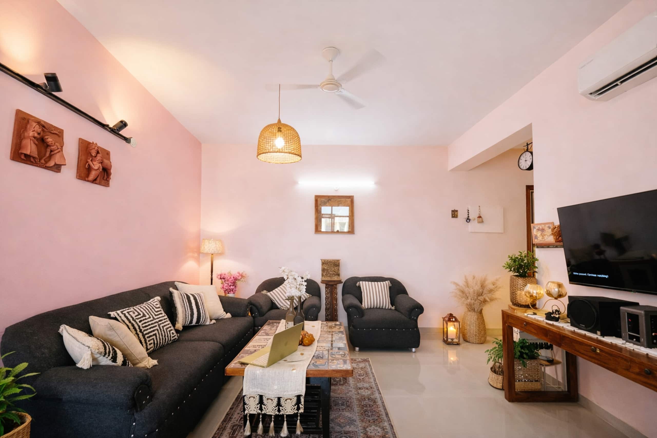 Skyview Calm Suite Pool Gym 1BHK Near Taj Mahal - Tap to explore photos