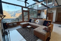 Kith Kin Farms 3BHK glass Villa jacuzzi Steam