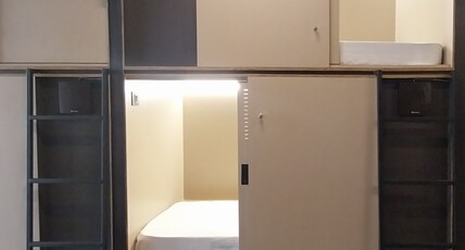 C2 Pods | AC Dorms Room Type - Private Pod in Mixed Dorm | Lower Bed