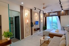 Glorious Studio Hill view with Pvt Balcony Karjat