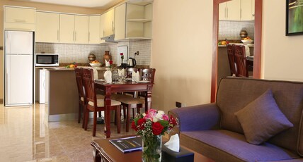 Best Western Plus Salmiya Room Type - Suite-1 King Bed, Executive, Kitchenette, Mini Bar, Work Desk, Wi-Fi, Living Room Best Western Plus Salmiya Room Type - Suite-1 King Bed, Executive, Kitchenette, Mini Bar, Work Desk, Wi-Fi, Living Room