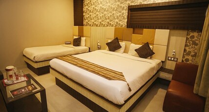 Hotel Rajkamal Near Varanasi Railways Station. Room Type - Family Room