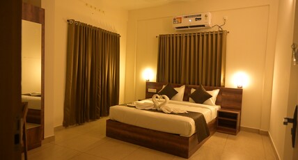 JAY KAY RESIDENCY Room Type - Deluxe AC double room