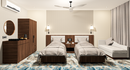 Hotel Monarch Excelency Room Type - HOLLYWOOD TWIN