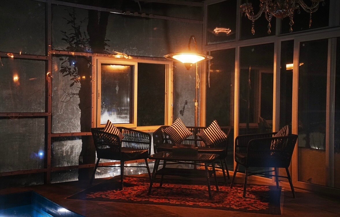 4 Lux Tents and 2 Cottages in Majkhali w pool|Tarumarg - Tap to explore photos