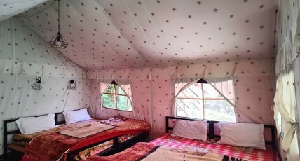Five Elements Kasol Room Type - Family room with attached washroom