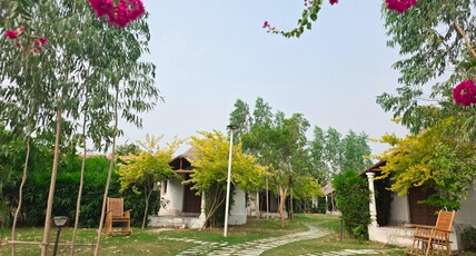 MODHERA SUNRISE RESORT Room Type - Luxury AC Bhunga MODHERA SUNRISE RESORT Room Type - Luxury AC Bhunga