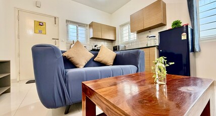 Fortale Living Room Type - 1BHK Premium Non-AC | Kitchen | Washing M | No lift (A301) Fortale Living Room Type - 1BHK Premium Non-AC | Kitchen | Washing M | No lift (A301)
