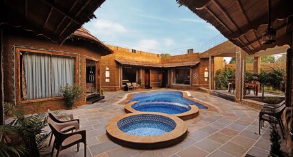 Nature Village Resort Room Type - Party Village 4 Bedroom Villa with Plunge Pool, private Site Out and terrace