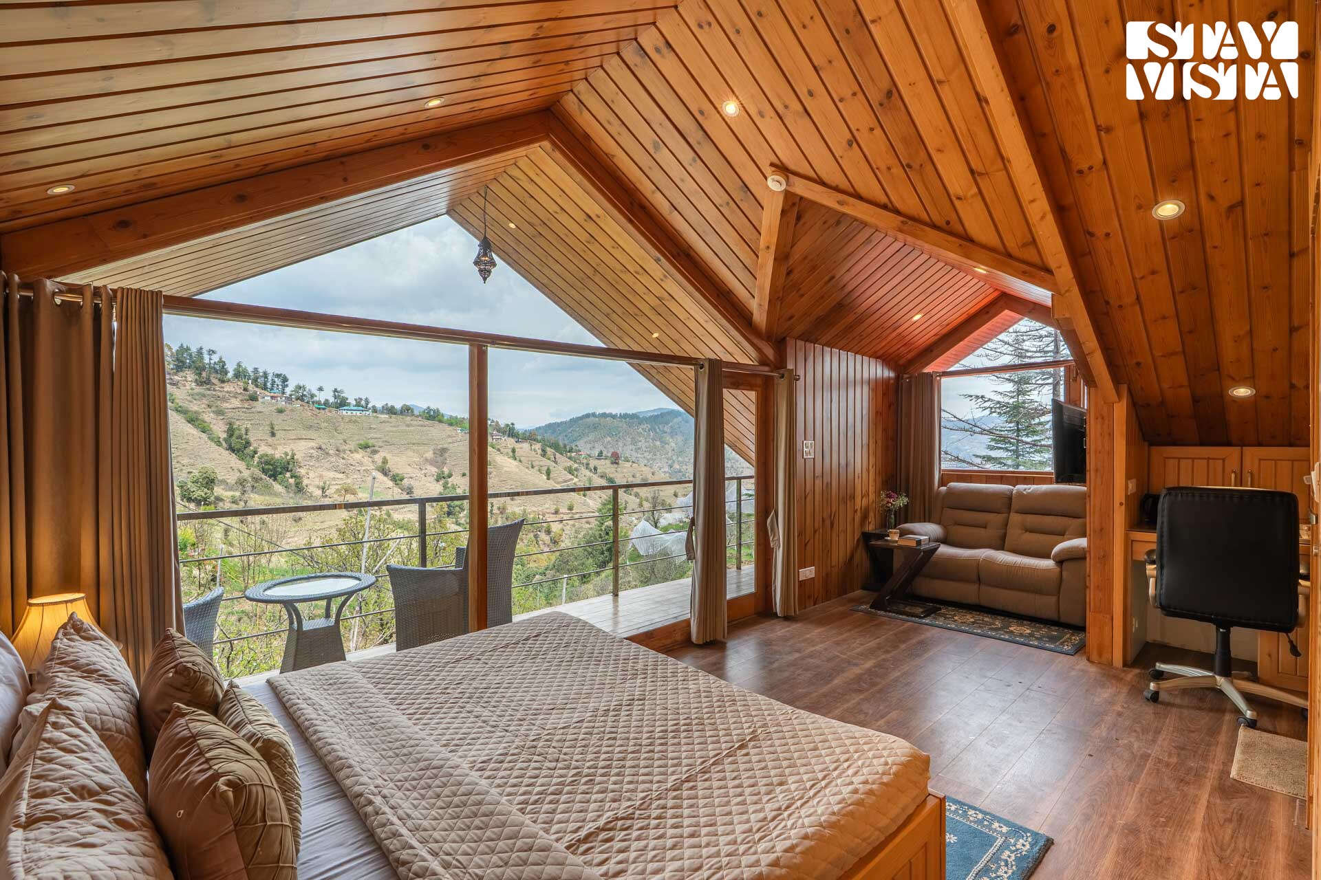 StayVista at Apricot @ The Orchard Song - Chail - Tap to explore photos