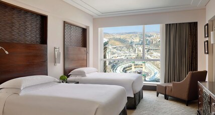 Makkah Clock Royal Tower - A Fairmont Hotel Room Type - Signature Room Twin Kaaba Makkah Clock Royal Tower - A Fairmont Hotel Room Type - Signature Room Twin Kaaba