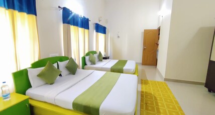 Dream Nest Residency Room Type - Family Room with Two  Queen Beds and Balcony