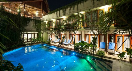 Ubud Wana Resort Room Type - Deluxe Double Room, 1 Bedroom, Pool Access