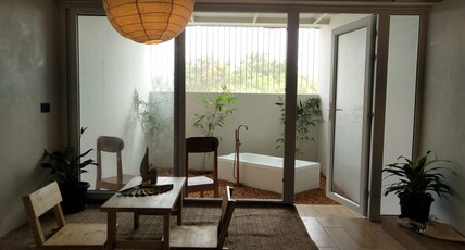 Nomads Resort Luxury Bathtub Suits and Private Pool Room Type - Japan Themed Room with Bathtub