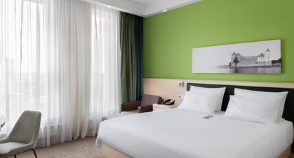 HAMPTON BY HILTON MINSK CITY CENTRE Room Type - KING CITY VIEW