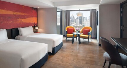 Mercure Bangkok Sukhumvit 11 Room Type - Deluxe Twin Beds Mercure Bangkok Sukhumvit 11 Room Type - Deluxe Twin Beds
