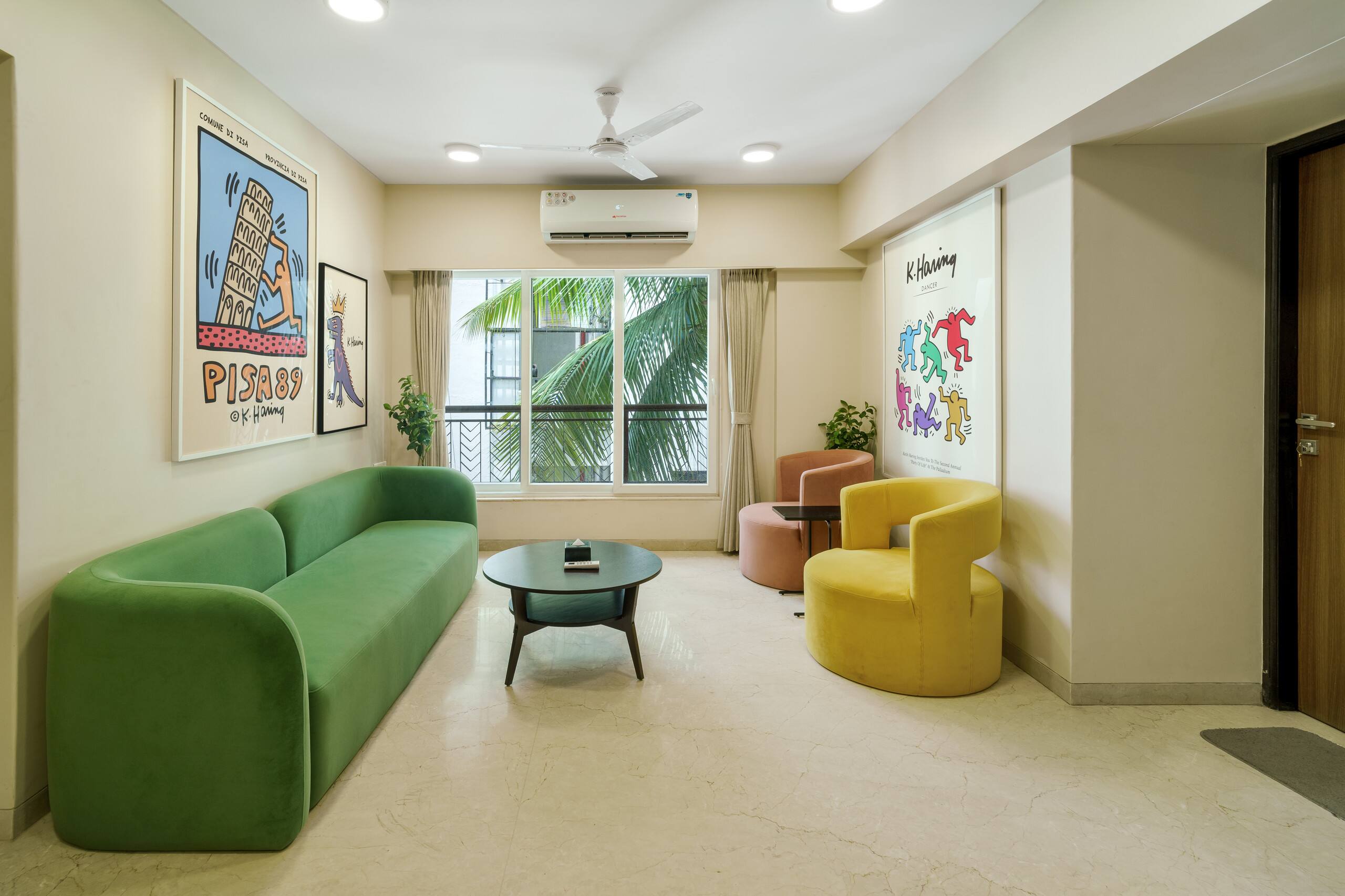 Zen C Stylish Private Room in Shared 3BHK - Tap to explore photos