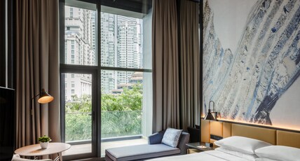 Hyatt Centric City Centre Kuala Lumpur Room Type - 1 KING BED, CITY VIEW, BALCONY, DELUXE