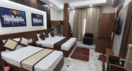 Hotel Muskan Room Type - Family Suit with Kids Bunk Bed