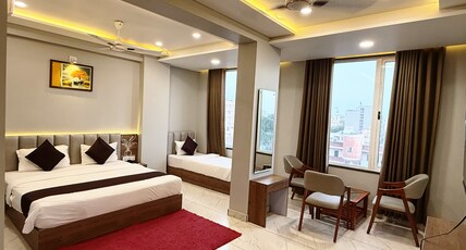Hotel Holiday Icon Room Type - 3 Bedded AC Family Room (Price is for 3 Adults)