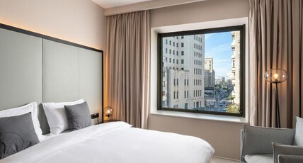 VISIONAPARTMENTS Bucharest – self check-in Room Type - Studio Junior, Mini Bar - Boulevard View