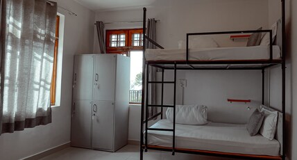 Flashpackers Bir | Rooms & Dorms Room Type - Bed in 4 Bed Mixed Dormitory Room Common Washroom