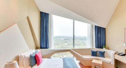 Vivanta New Delhi, Dwarka Room Type - Superior Room with City Views and Twin Bed Vivanta New Delhi, Dwarka Room Type - Superior Room with City Views and Twin Bed
