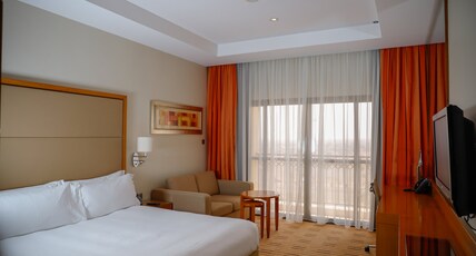 Crowne Plaza SOHAR Room Type - 1 King Standard Balcony Sofa bed Crowne Plaza SOHAR Room Type - 1 King Standard Balcony Sofa bed