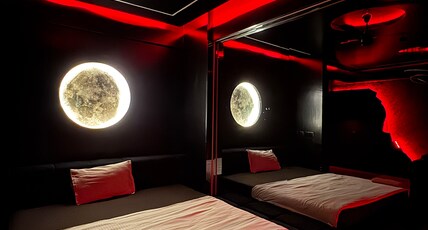 The Casa Stay | DLF MyPad Room Type - The Dark Moon sanctum