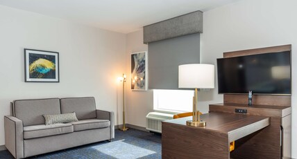 Hampton Inn & Suites by Hilton Houston Sugar Land Room Type - 1KN STDO MIC FRIDG WTBR NS