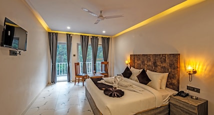 Kainchi Divine Retreat By Wild Cherry Hotels Room Type - Premium Room private sitout with temple view Kainchi Divine Retreat By Wild Cherry Hotels Room Type - Premium Room private sitout with temple view