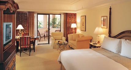 The Leela Palace Bengaluru Room Type - Conservatory Room with Balcony overlooking the Garden The Leela Palace Bengaluru Room Type - Conservatory Room with Balcony overlooking the Garden