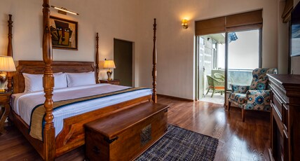 Larisa Resort, Mussoorie Room Type - Valley View Room With Balcony (Deluxe Room) Larisa Resort, Mussoorie Room Type - Valley View Room With Balcony (Deluxe Room)