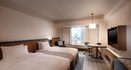 Hilton Nagoya Room Type - TWIN HILTON GUESTROOM
