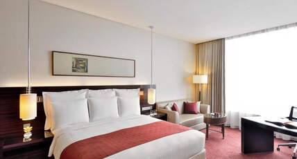 JW Marriott Hotel Pune Room Type - Executive Twin Room with Bath Tub, Executive Lounge Access
